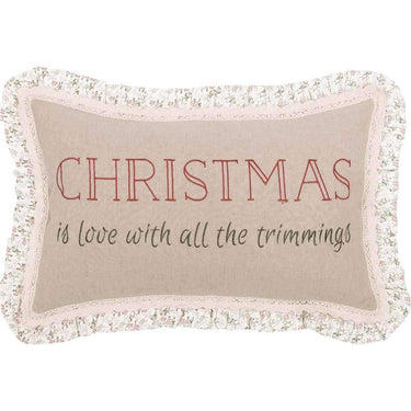 Carol Trimmings Pillow 14x22 - The Fox Decor